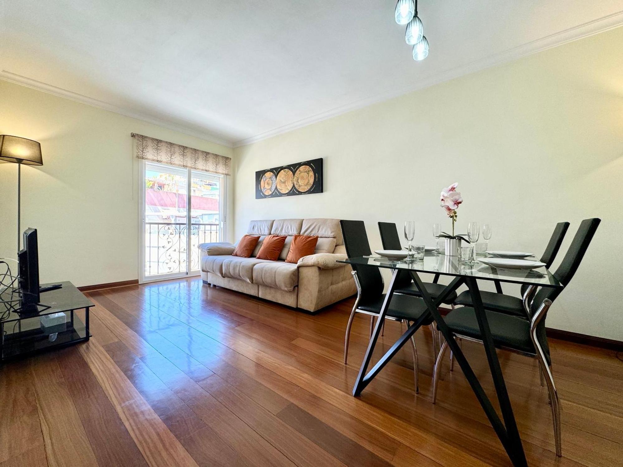 マラガLujoso Piso Centro Aparcamiento Privado, Terraza & Acアパートメント エクステリア 写真